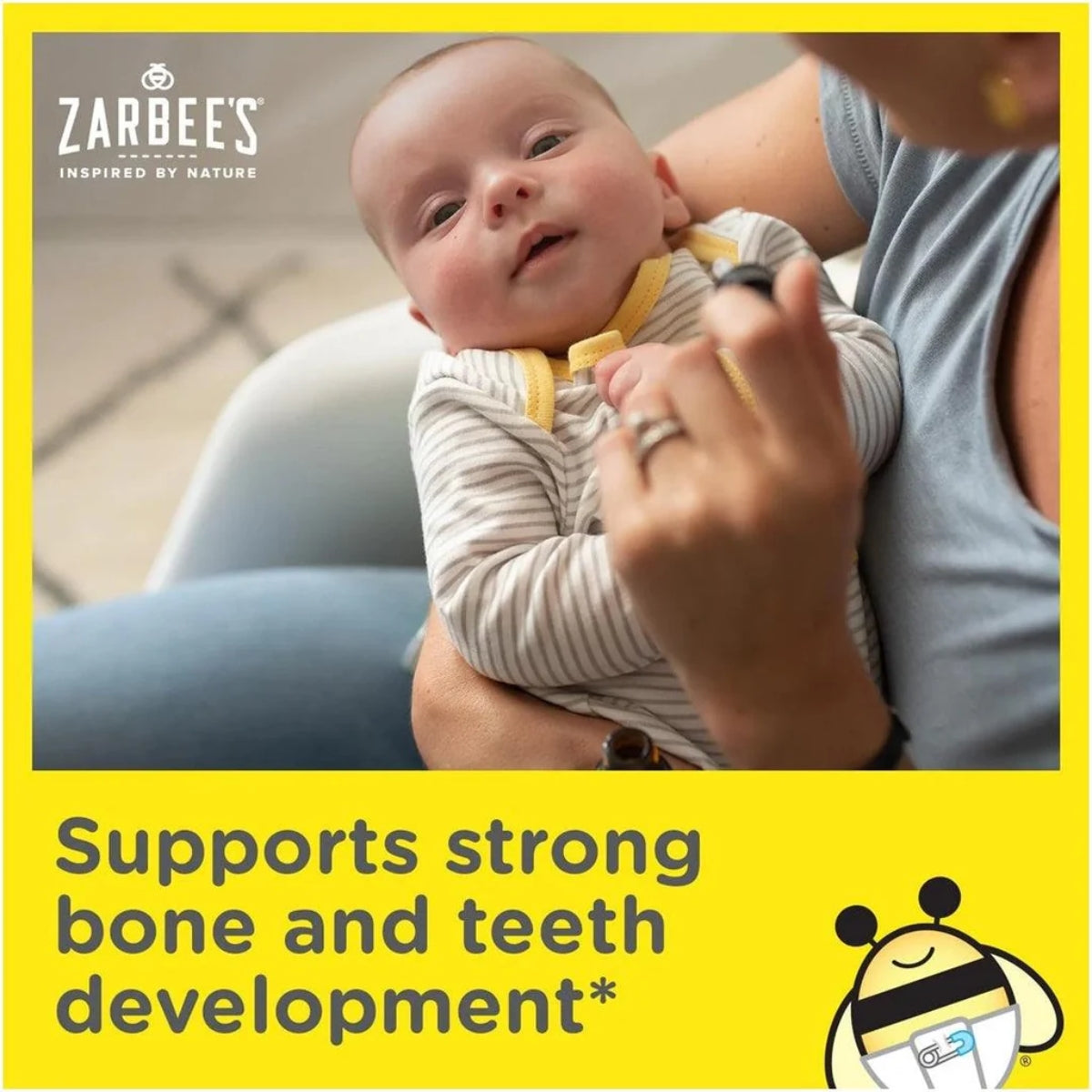 Suplemento de Vitamina D Infantil Zarbee's 0M+