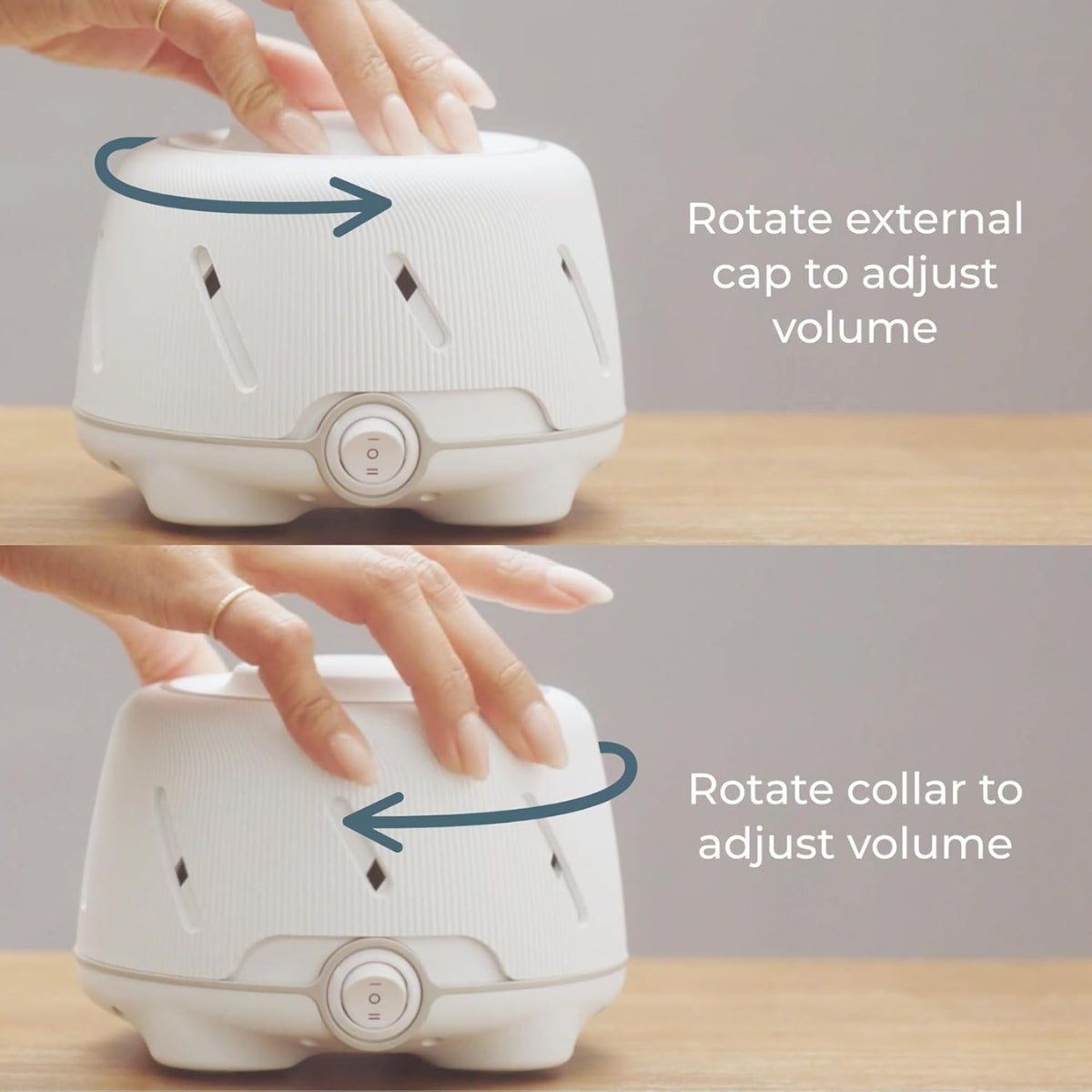 Máquina de som Dohm - Branco/Rosa
