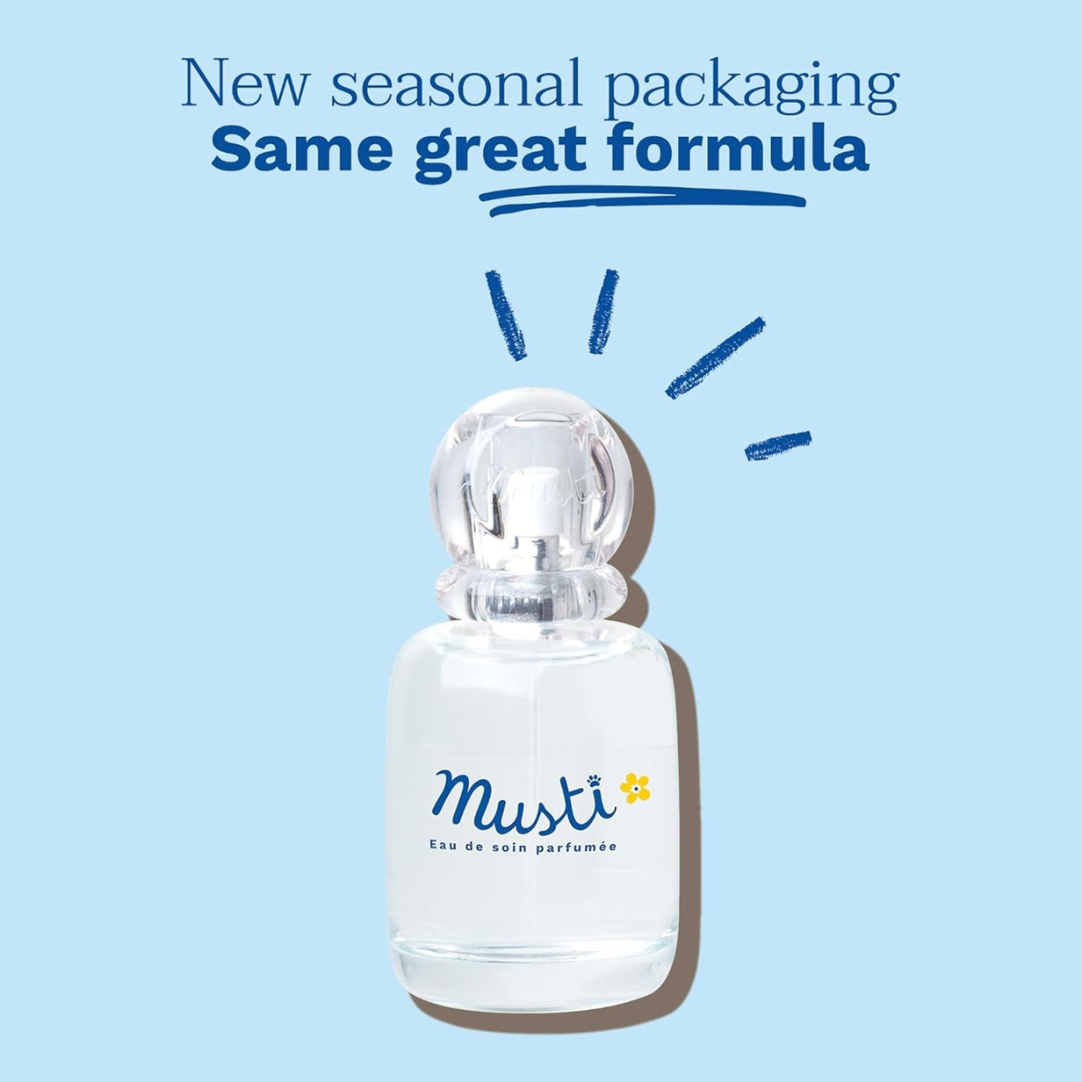Mustela - Perfume à base de plantas e spray de colônia Musti Baby