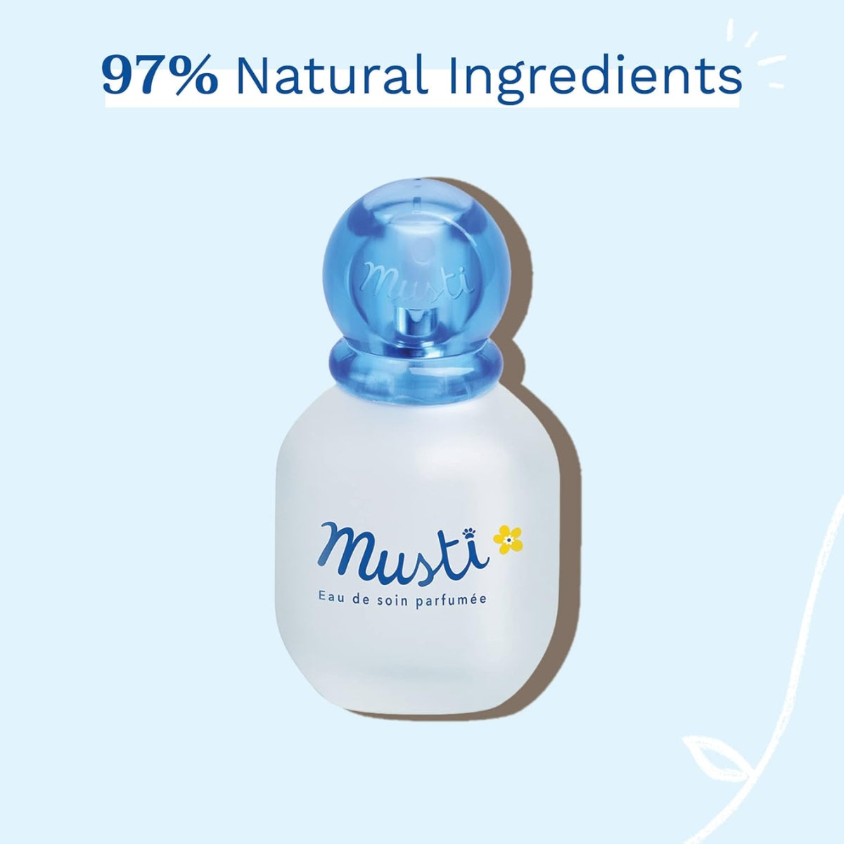 Mustela - Perfume à base de plantas e spray de colônia Musti Baby