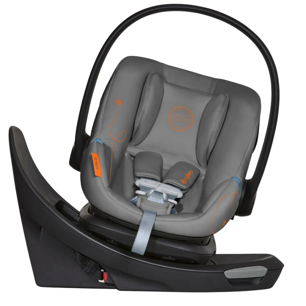 Bebê Conforto Cybex Aton G Swivel Lava Grey