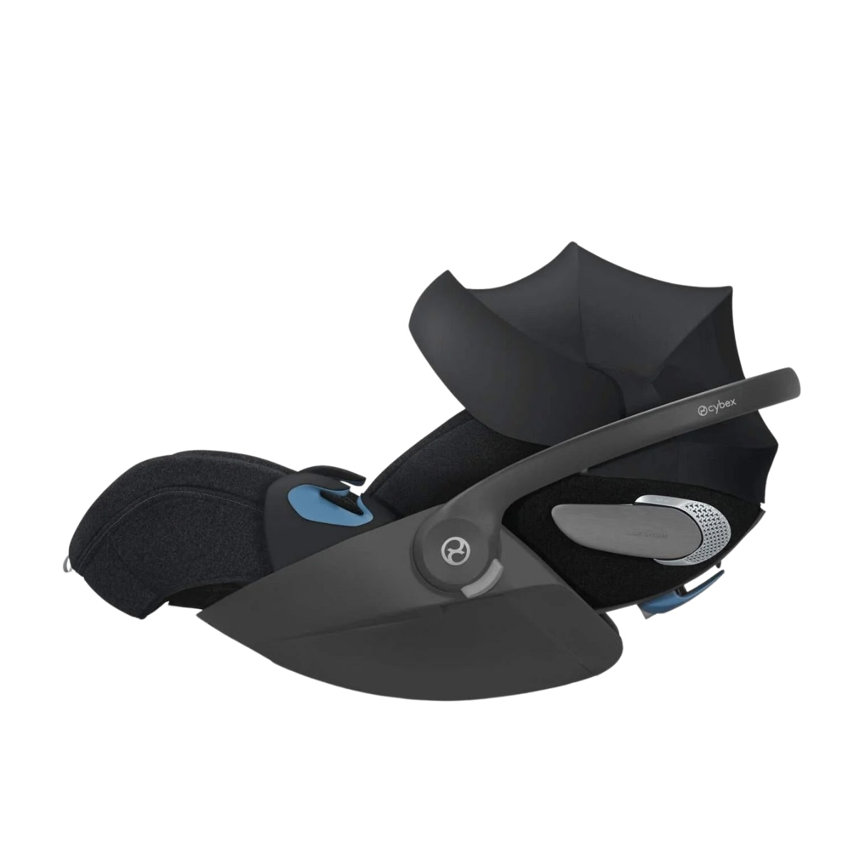 Cadeirinha infantil Cybex Cloud T com SensorSafe - Preto Sépia