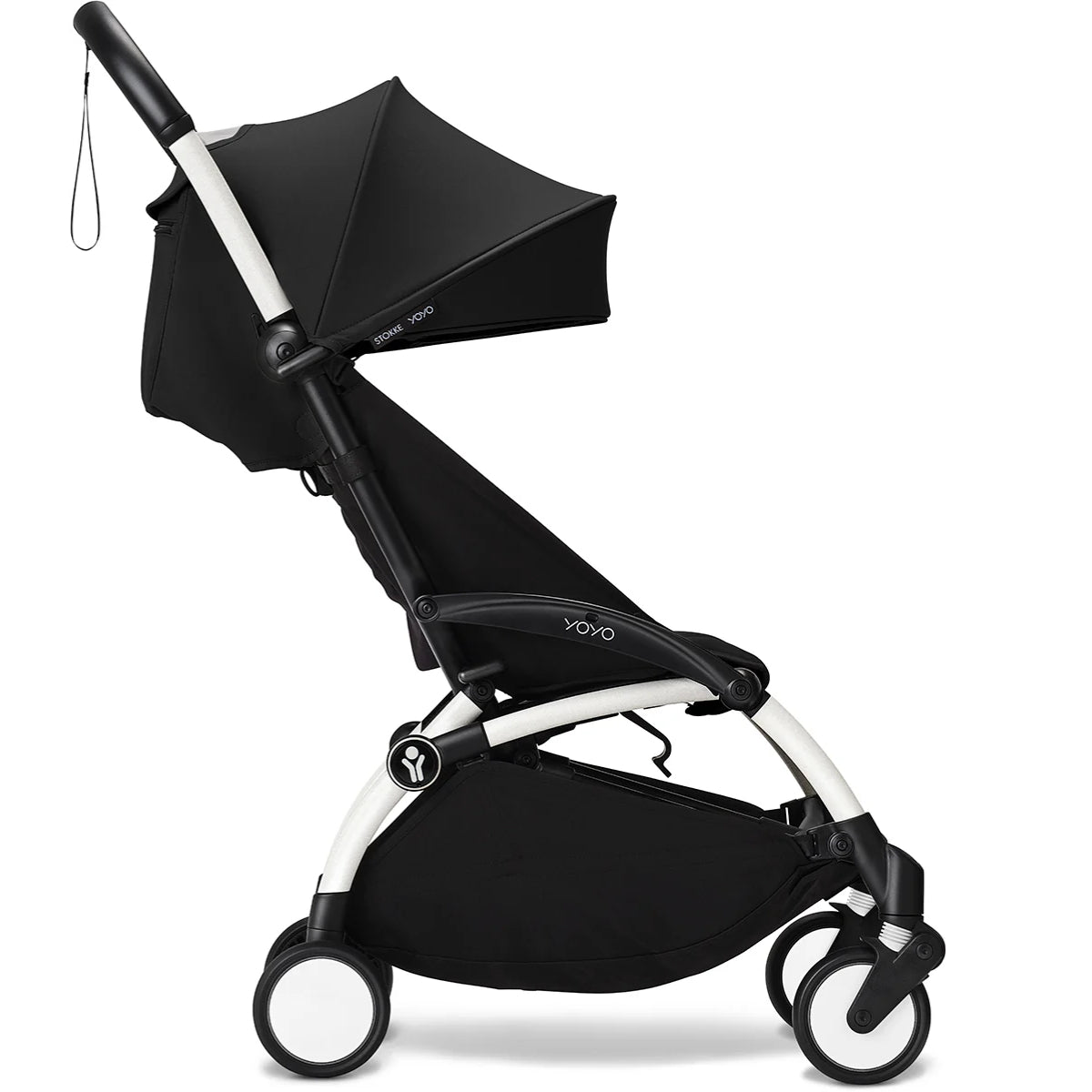 Stokke YOYO³ Stroller - Black On White