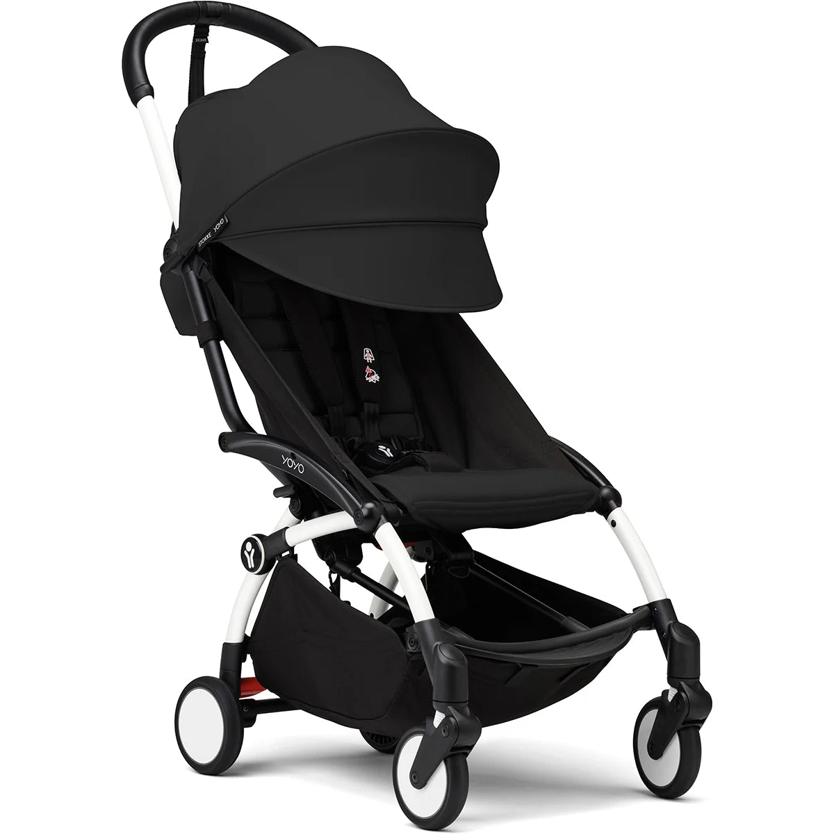 Stokke YOYO³ Stroller - Black On White