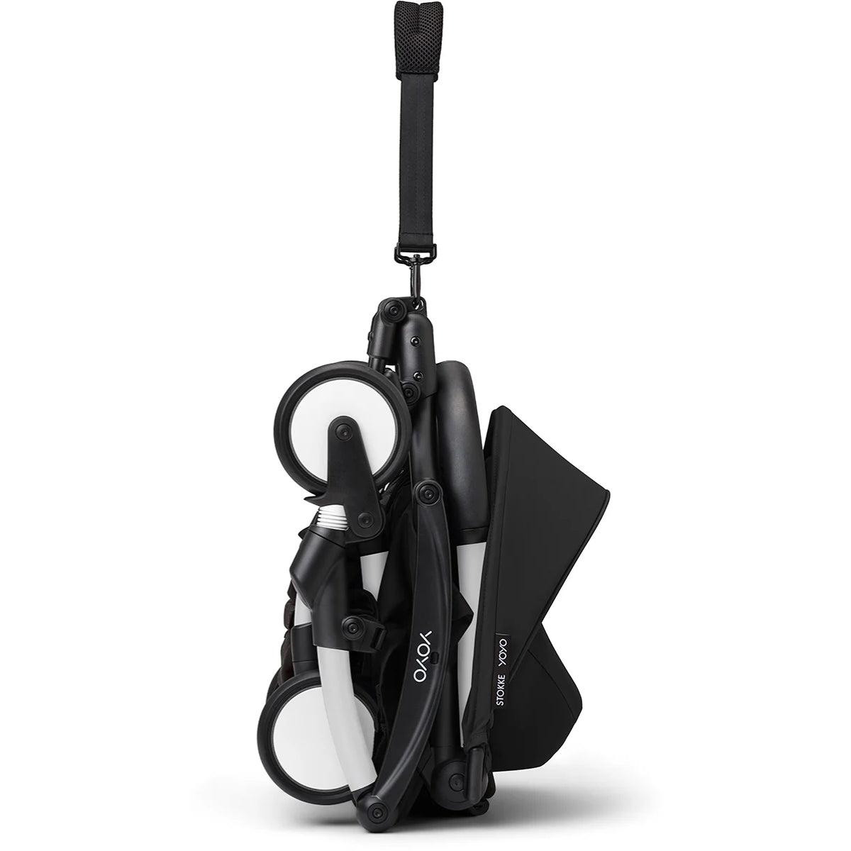 Stokke YOYO³ Stroller - Black On White