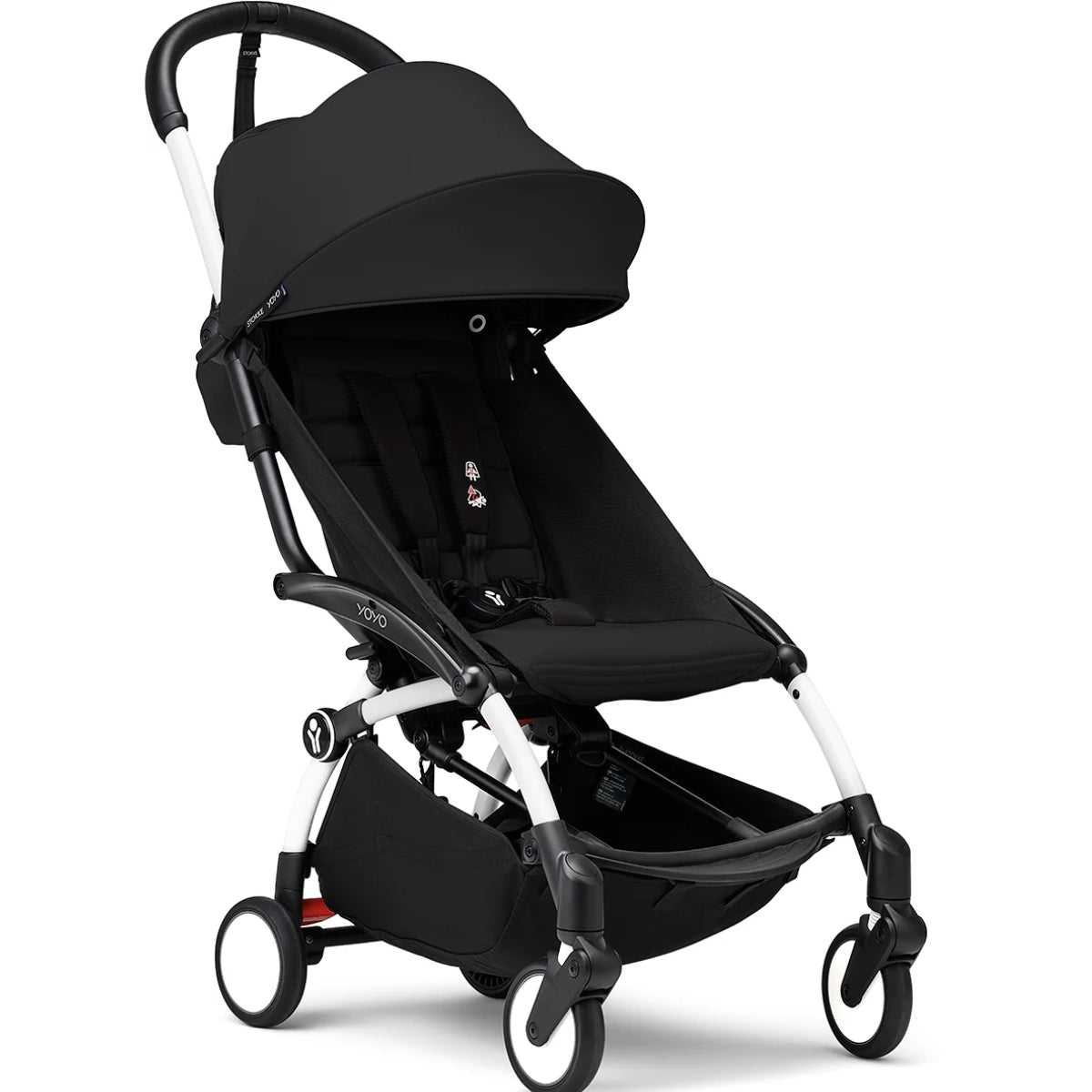 Stokke YOYO³ Stroller - Black On White