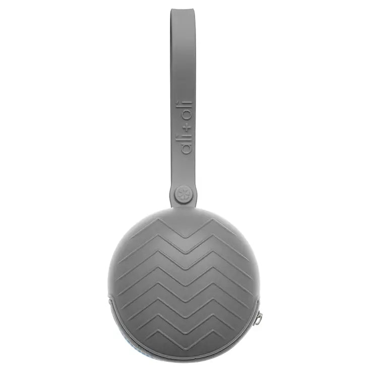 Ali + Oli Pacifier Holder Case - Grey - Luna Baby Store Miami