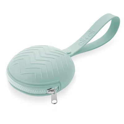 Ali + Oli Pacifier Holder Case - Mint - Luna Baby Store Miami