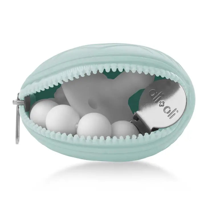 Ali + Oli Pacifier Holder Case - Mint - Luna Baby Store Miami