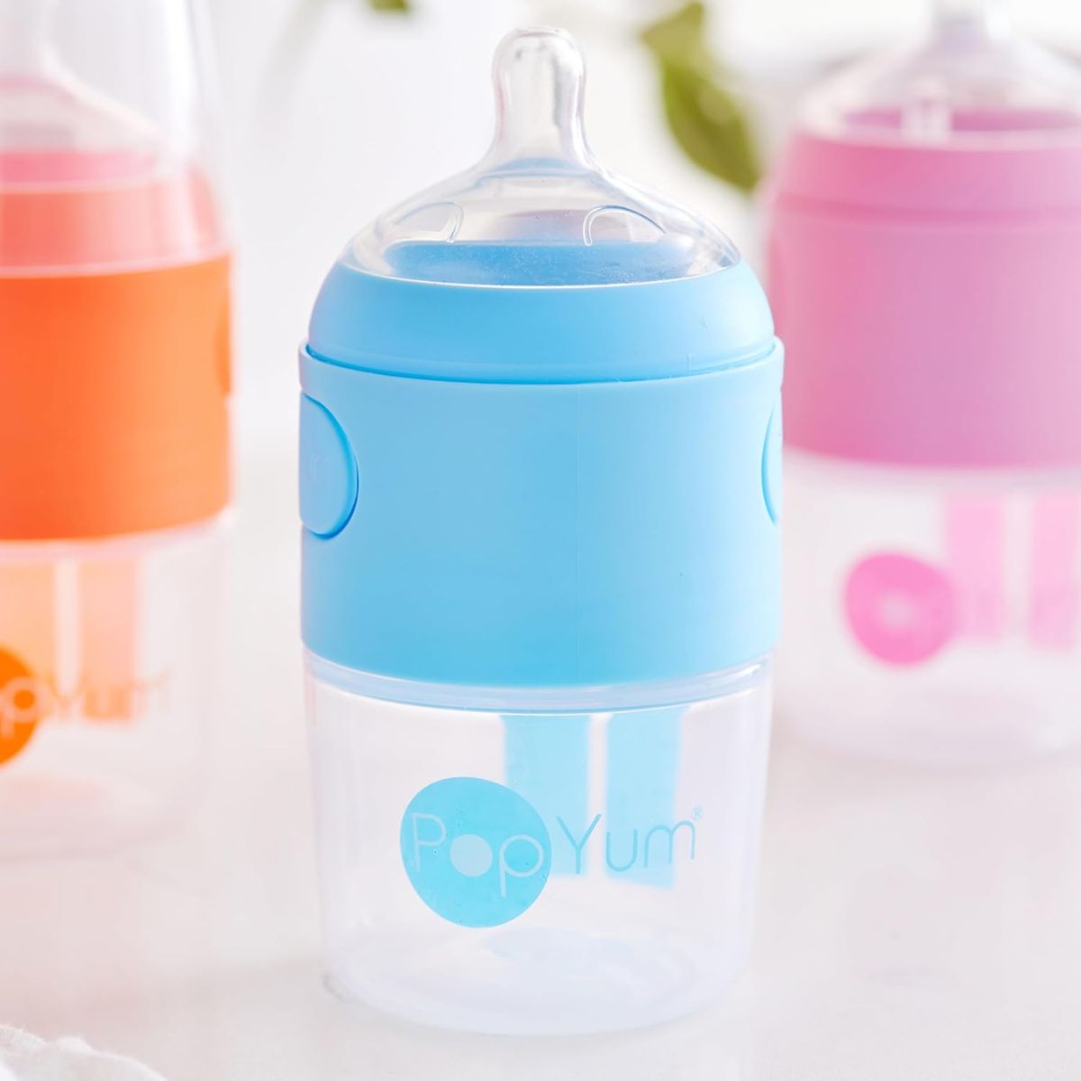 Bico De Mamadeira Popyum Fluxo Rápido 6M+