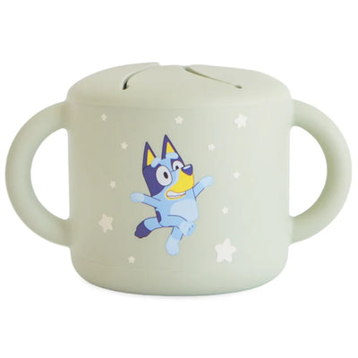 Mushie Snack Cup - Bluey Sage