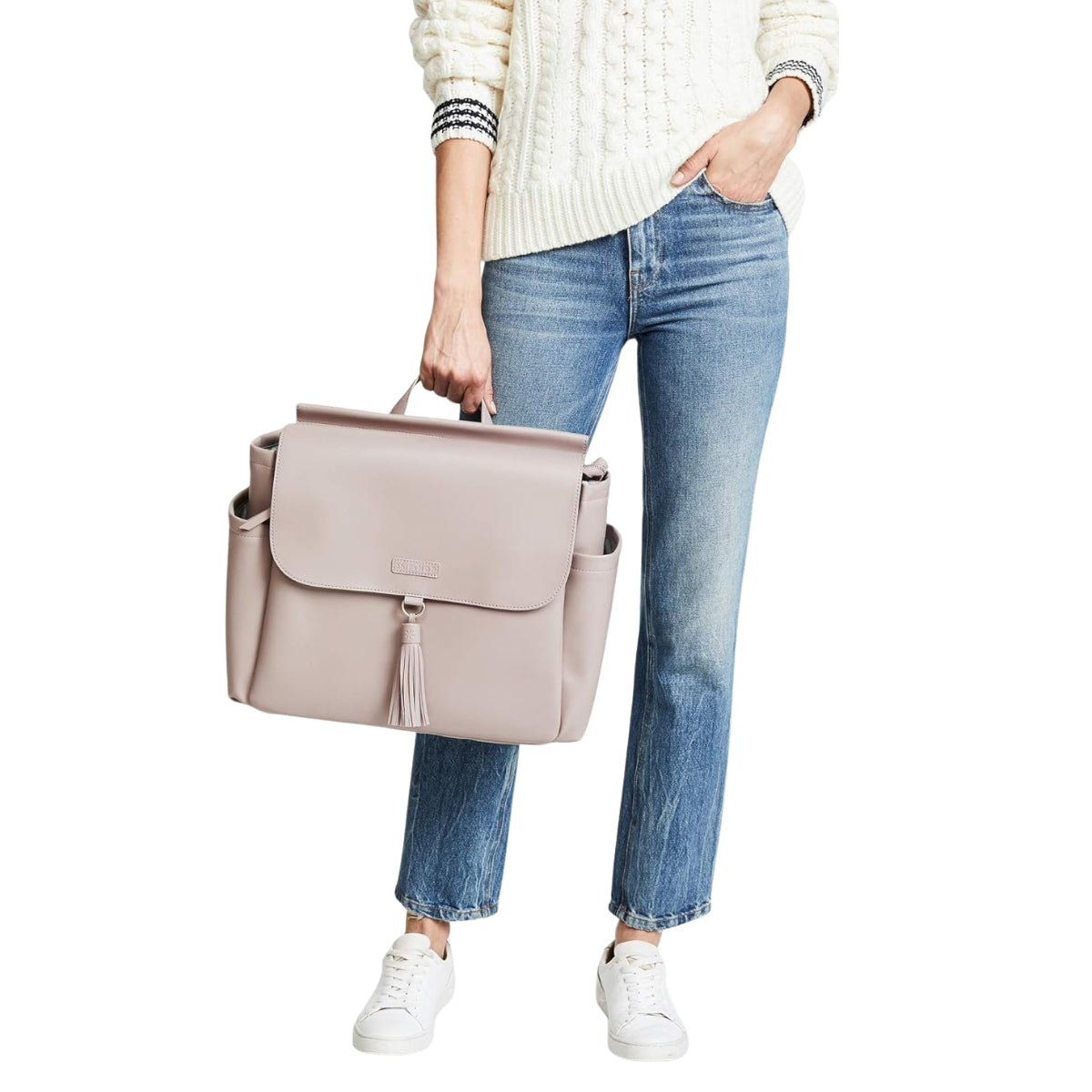 Skip Hop Greenwich Simply Chic Convertible Shoulder Bag - Portobello