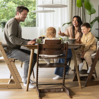 Cadeira de Alimentação Stokke Tripp Trapp 2 com Baby Set Heather Mauve