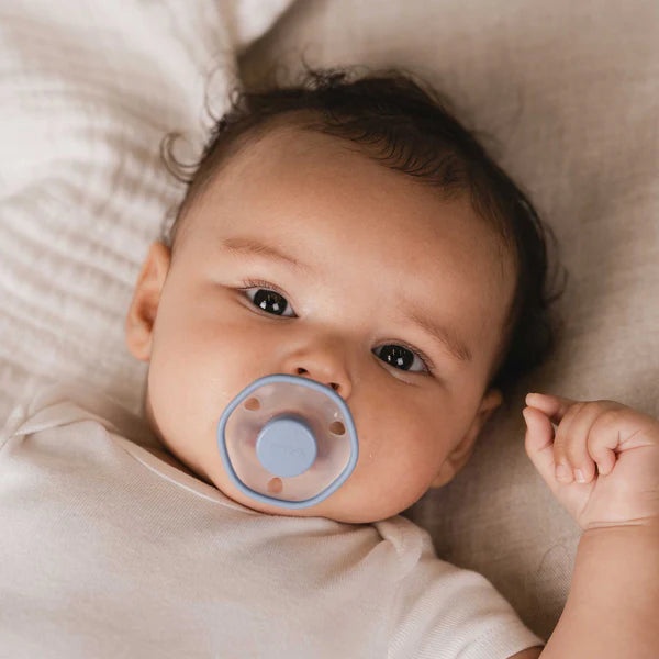 The Emulait Pacifier 2-Pack Rose - 0-6M