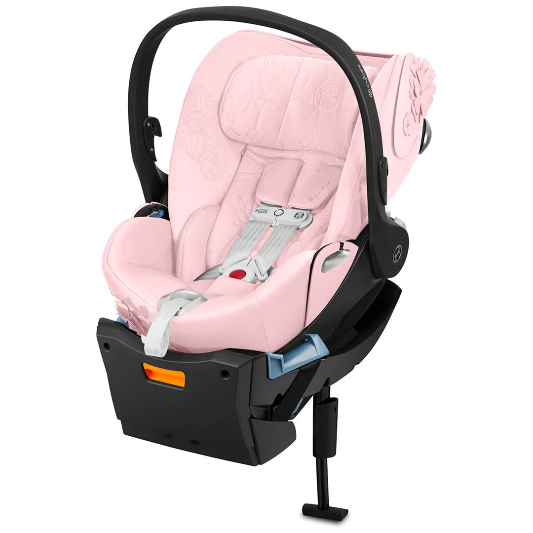 Cybex Cloud Q SensorSafe Infant Car Seat Simply Flowers Pink