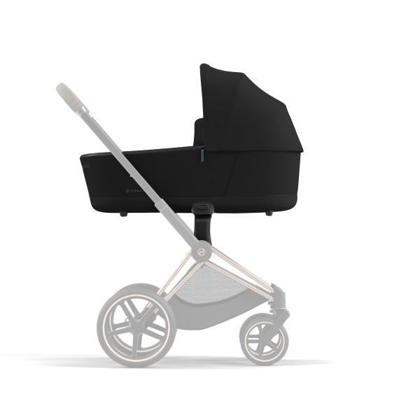 Berço de transporte Cybex Priam 4/E-Priam 2 Lux - Preto Profundo