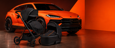 Silver Cross x Lamborghini Stroller: Meet the Limited-Edition Reef AL Arancio