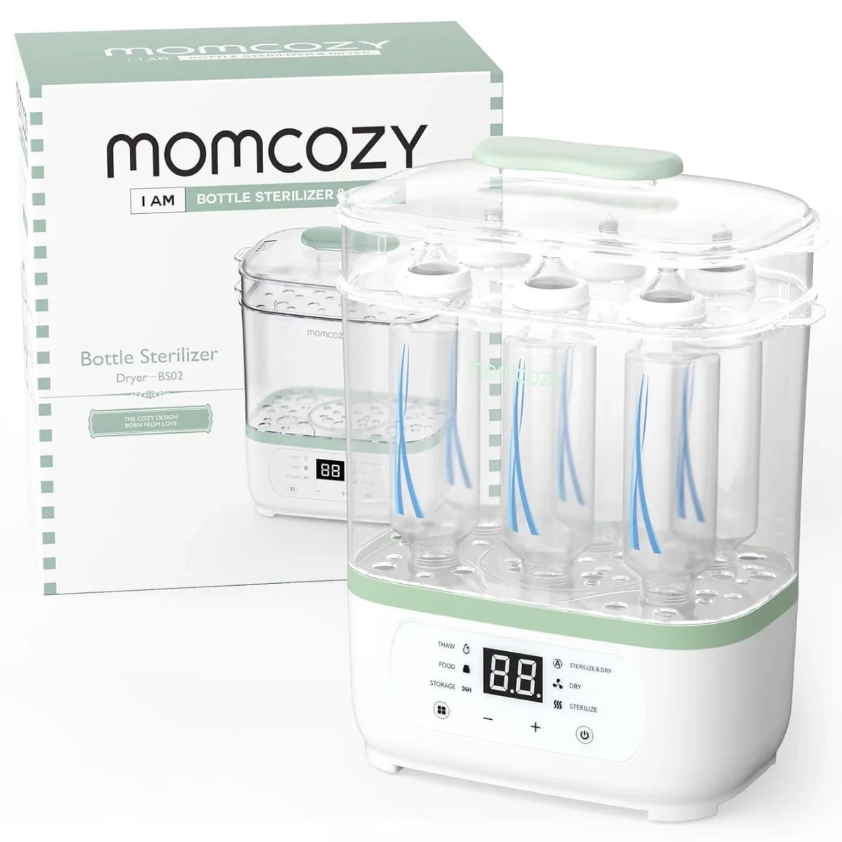 Momcozy 8-in-1 Bottle Sterilizer & Dryer