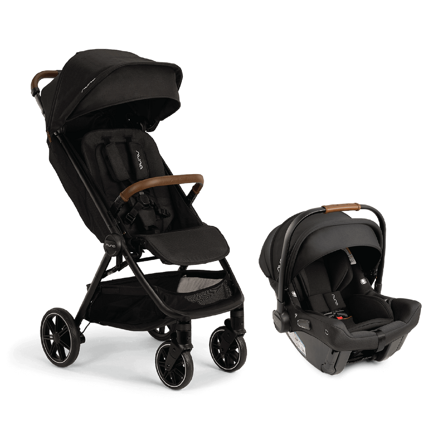 Carrinho de Bebê Travel Sistem Trvl Lx + Pipa Urbn Caviar 