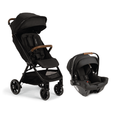 Carrinho de Bebê Travel Sistem Trvl Lx + Pipa Urbn Caviar 