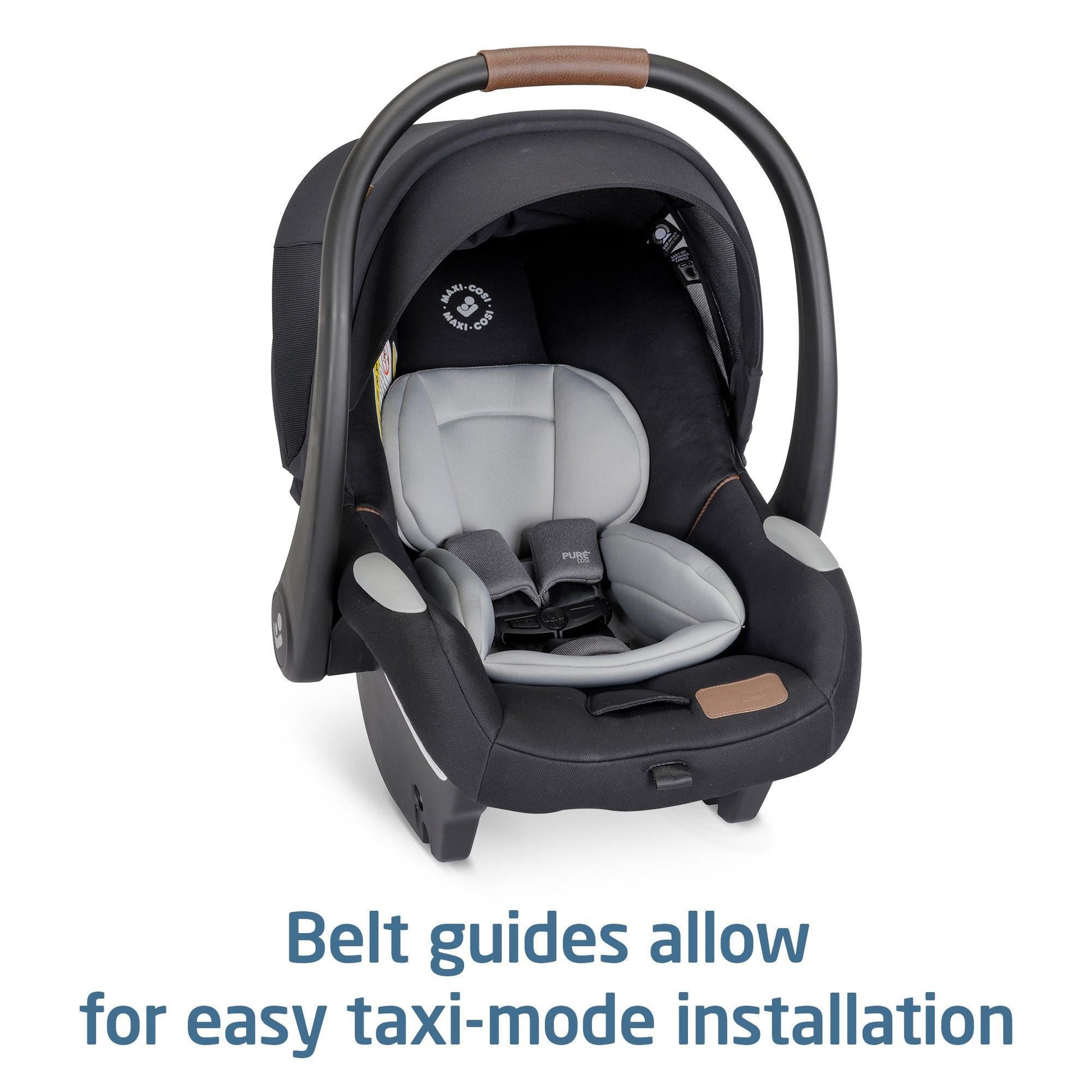 Maxi Cosi Mico Luxe+ Infant Car Seat - Essential Black - Luna Baby Store Miami