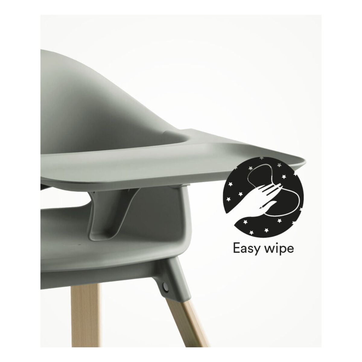 Stokke Clikk High Chair - Glacier Green on Luna Baby Store Miami