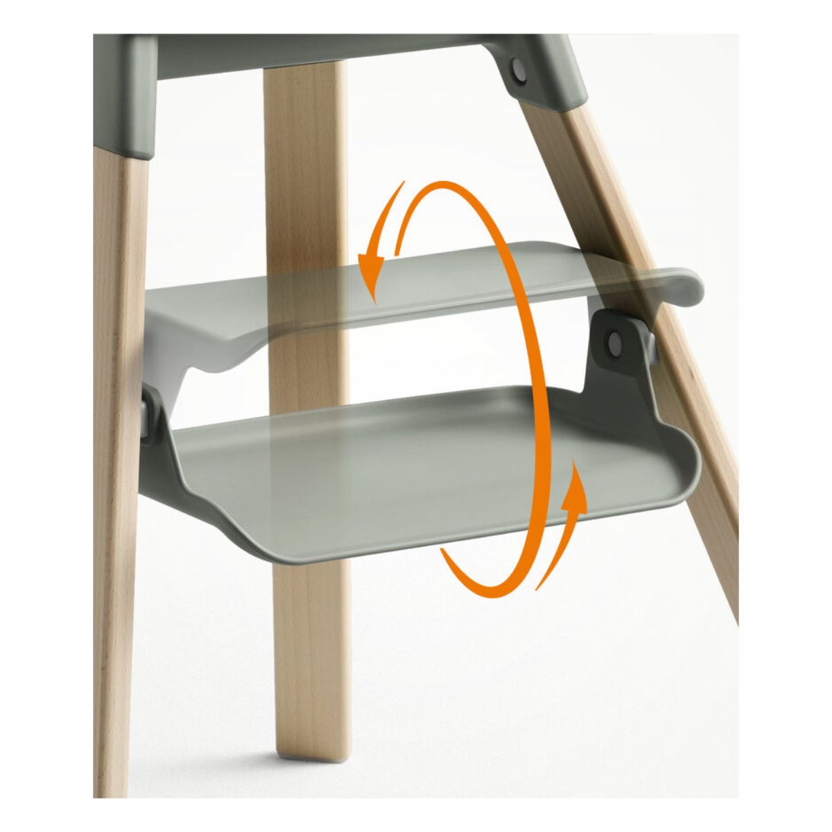 Stokke Clikk High Chair - Glacier Green on Luna Baby Store Miami