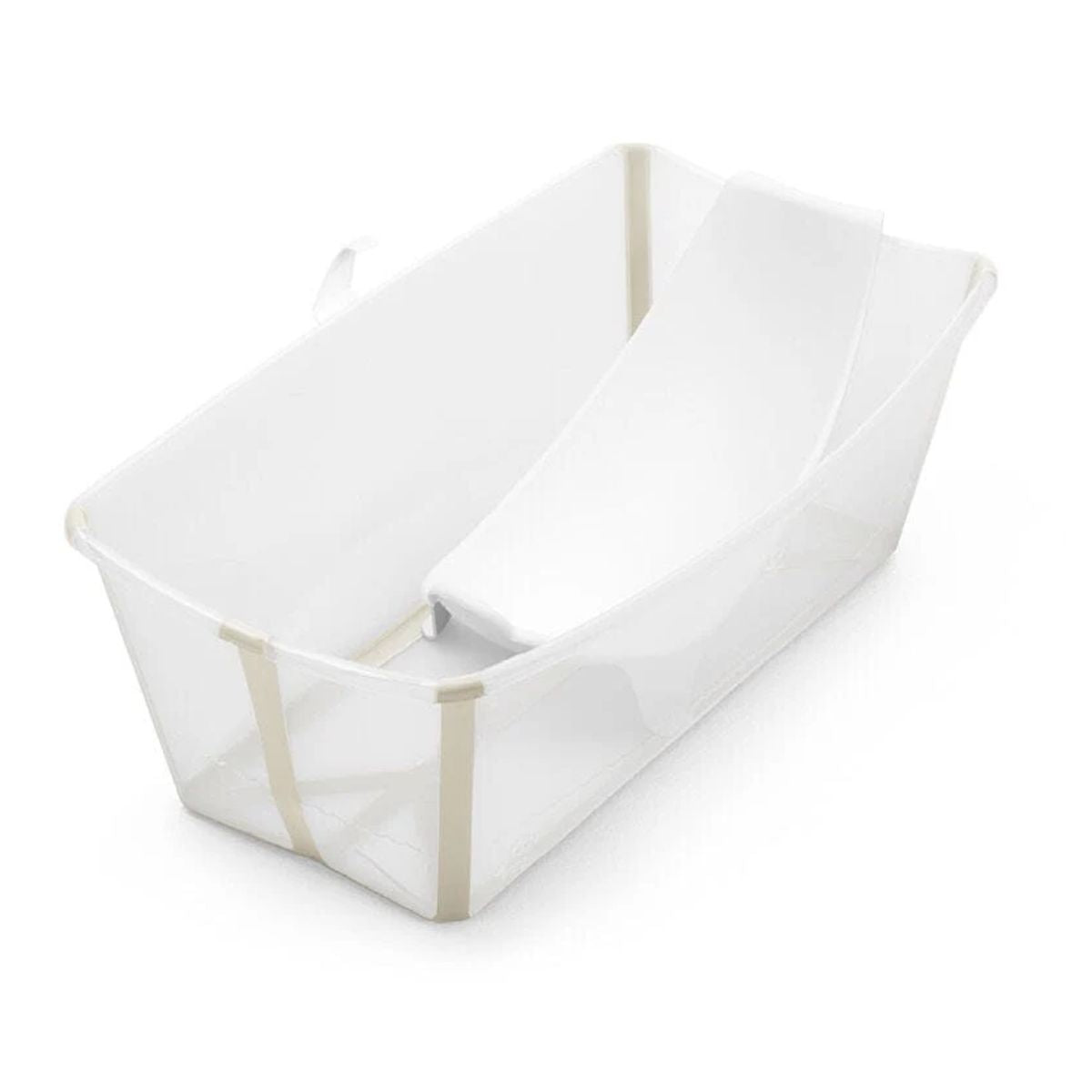 Stokke Flexi Bath Bundle - Sandy Beige on Luna Baby Store Miami