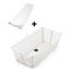 Stokke Flexi Bath Bundle - Sandy Beige on Luna Baby Store Miami