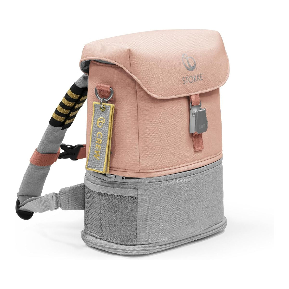 Stokke JetKids BackPack - Coral Pink on Luna Baby Store Miami