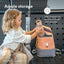 Stokke JetKids BackPack - Coral Pink on Luna Baby Store Miami