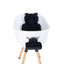 Babu Bath Babu Pillow - Midnight Black on Luna Baby Store Miami