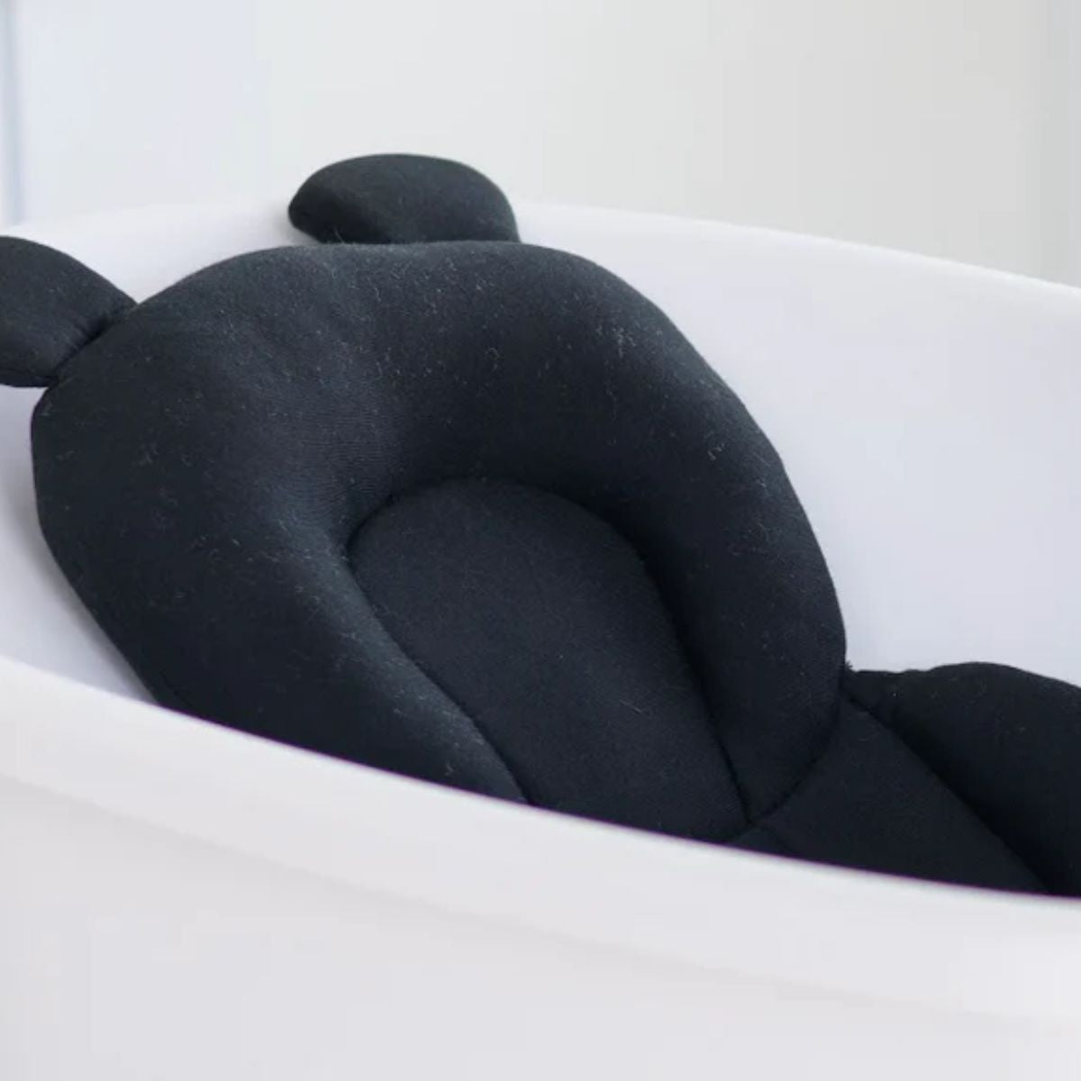 Babu Bath Babu Pillow - Midnight Black on Luna Baby Store Miami