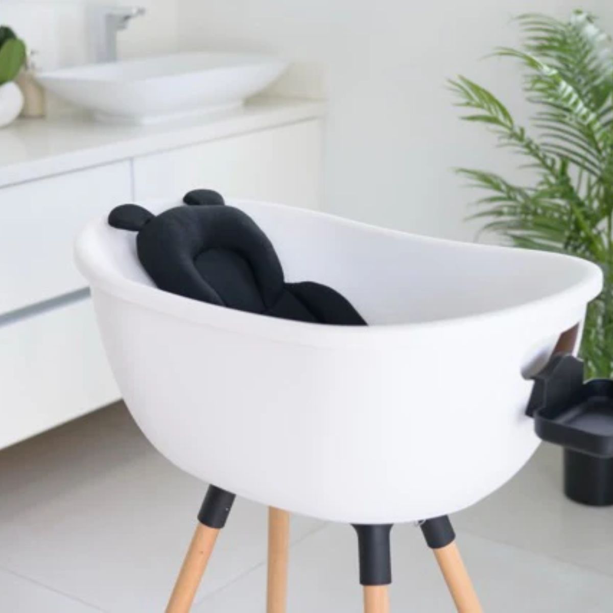 Babu Bath Babu Pillow - Midnight Black