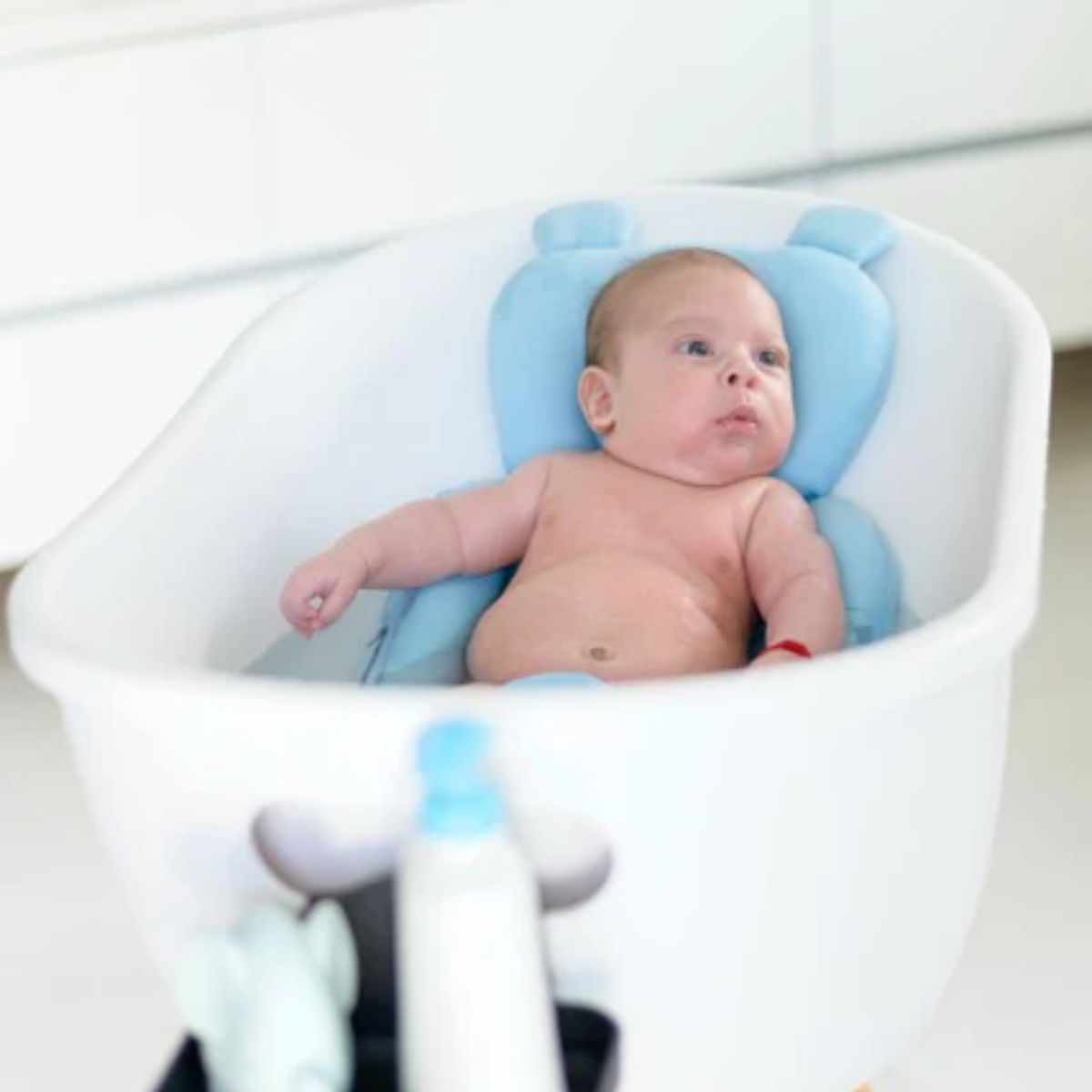 Babu Bath Babu Pillow - Sky Blue
