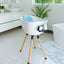 Babu Bath Babu Pillow - Sky Blue on Luna Baby Store Miami