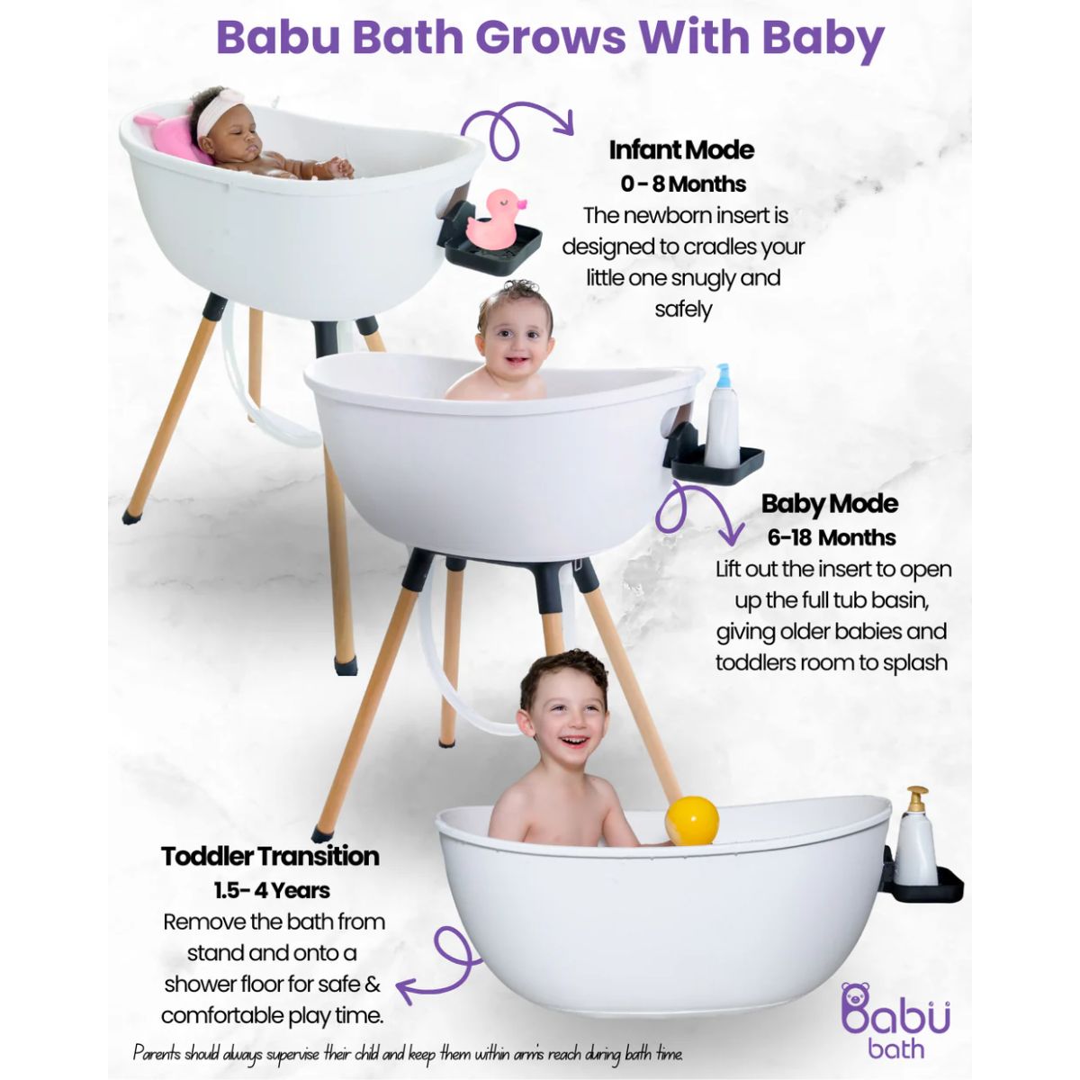 Babu Bath Standard Bundle on Luna Baby Store Miami