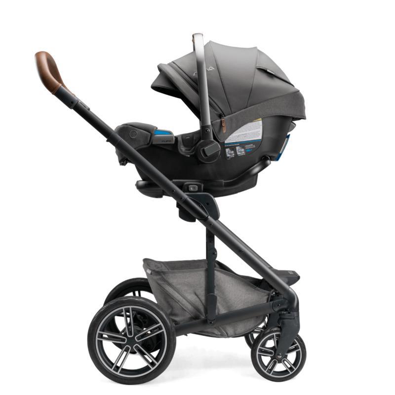 Carrinho de Bebê Travel Sistem Nuna Mixx Next + Base Pipa Rx Granite