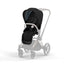 Cybex Priam 4/E-Priam 2 Seat Pack - Deep Black