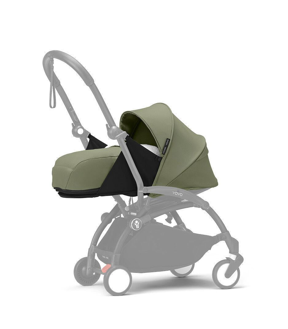 Stokke YOYO³ 0+ Newborn Pack - Olive - Luna Baby Store Miami