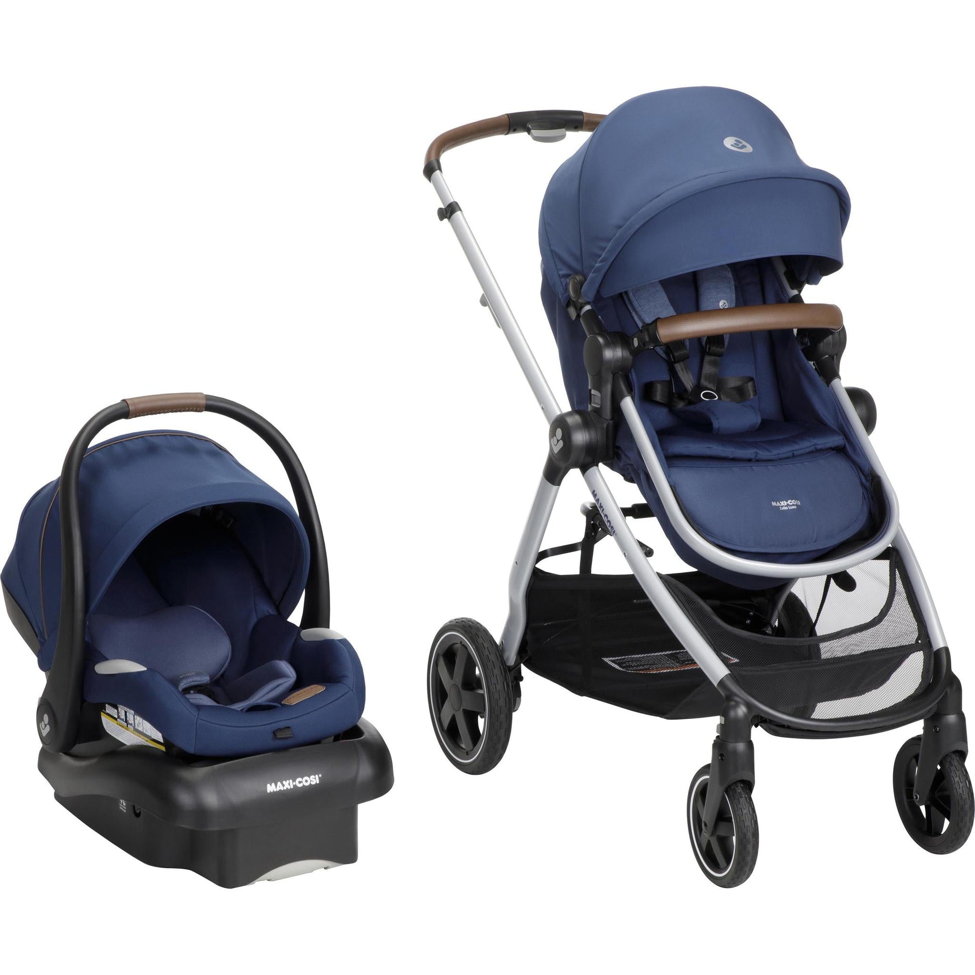 Maxi Cosi Zelia™² Luxe 5-in-1 Modular Travel System - New Hope Navy - Luna Baby Store Miami