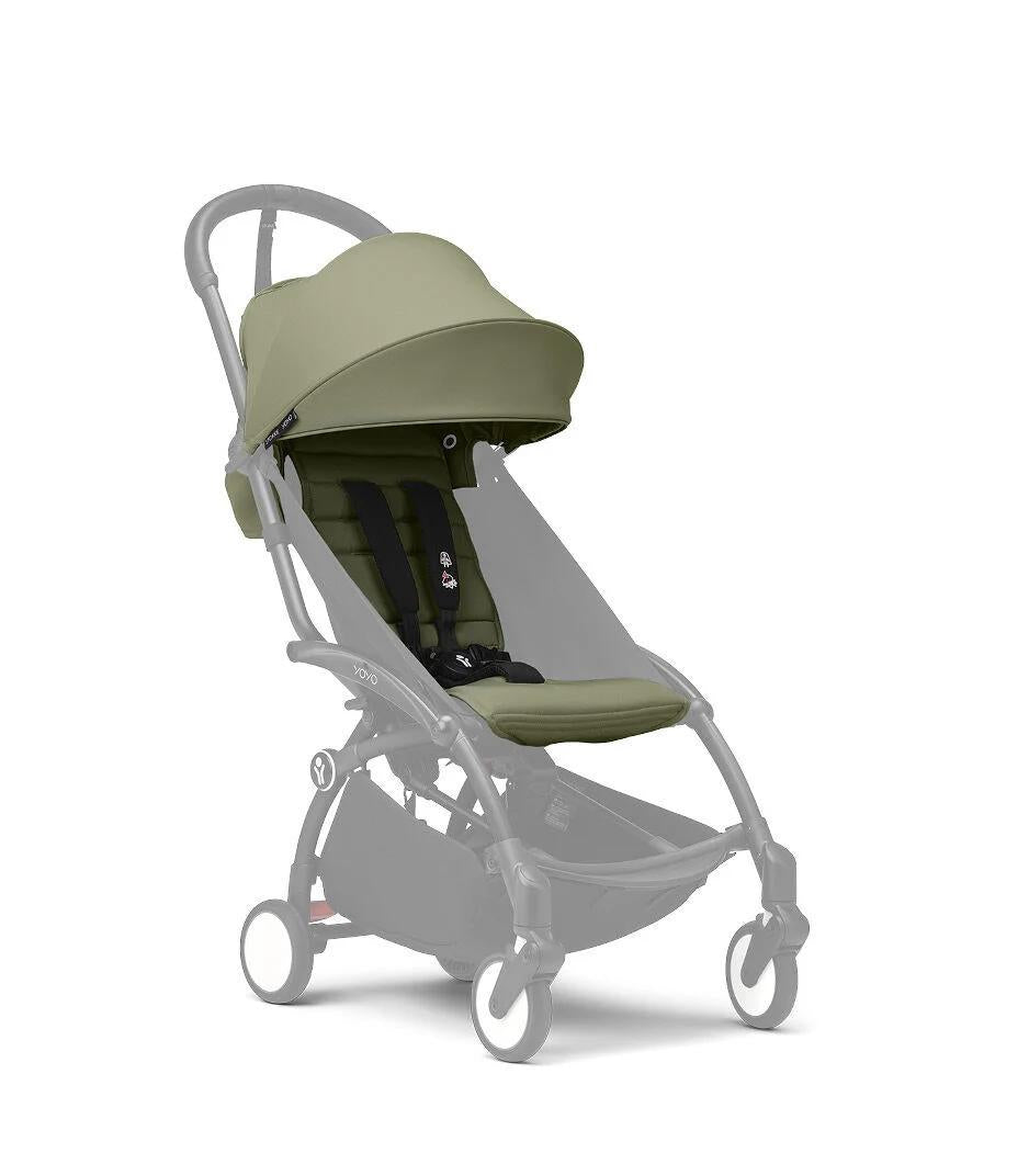 Stokke YOYO³ 6+ Color Pack - Olive on Luna Baby Store Miami