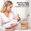 Cueiro Swaddle keaBabies Soothe Baby 3 Peças Sage 0-3M