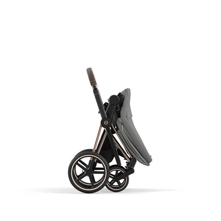 Cybex Priam 4 Complete Stroller Rose Gold Soho Grey