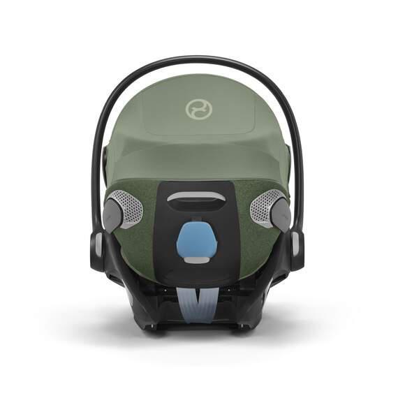 Cybex Cloud T Comfort Extend Infant Car Seat w/ SensorSafe - Leaf Green on Luna Baby Store Miami