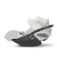 Cybex Cloud T Infant Car Seat w/ SensorSafe - Platinum White - Luna Baby Store Miami
