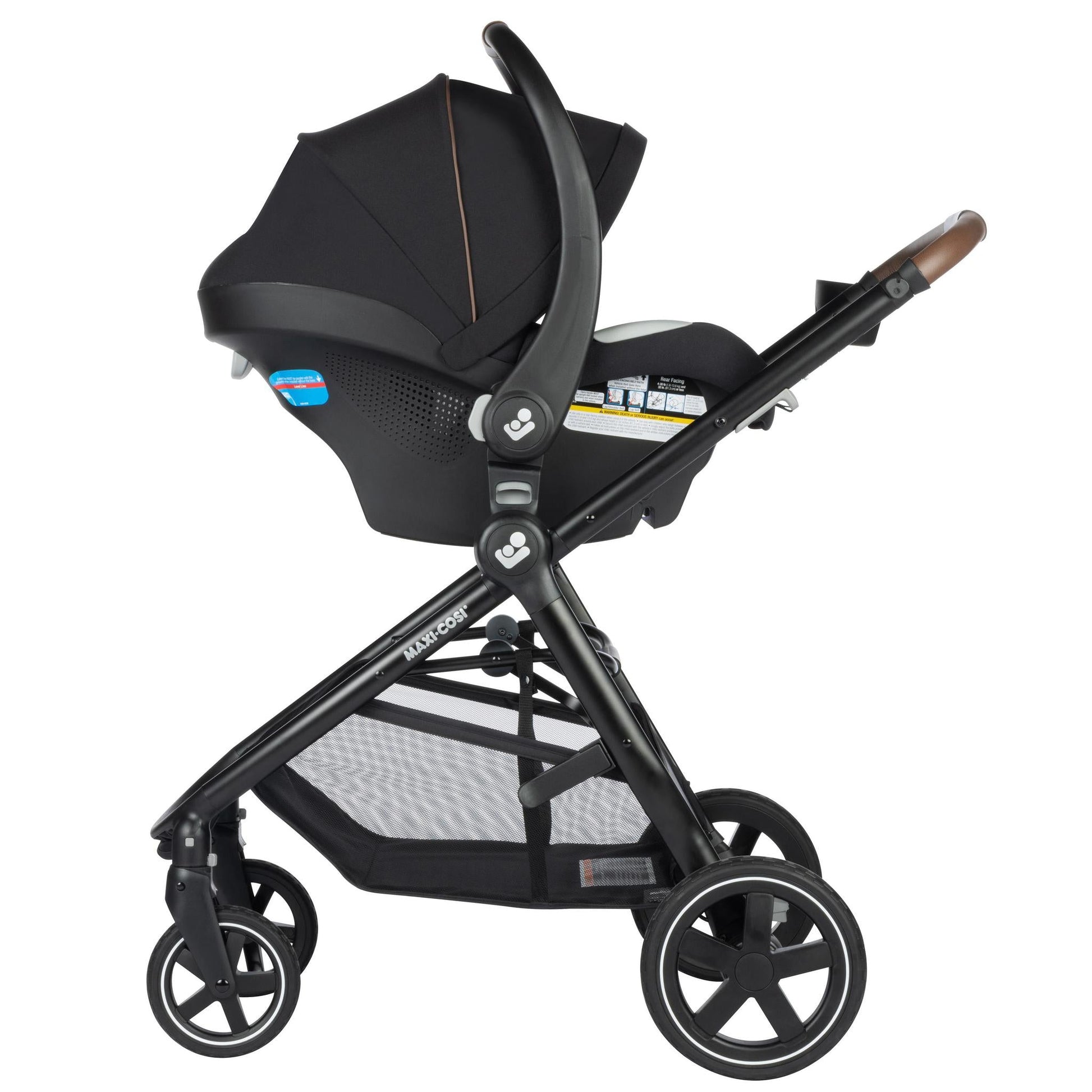 Maxi Cosi Zelia™² Luxe 5-in-1 Modular Travel System - New Hope Black - Luna Baby Store Miami