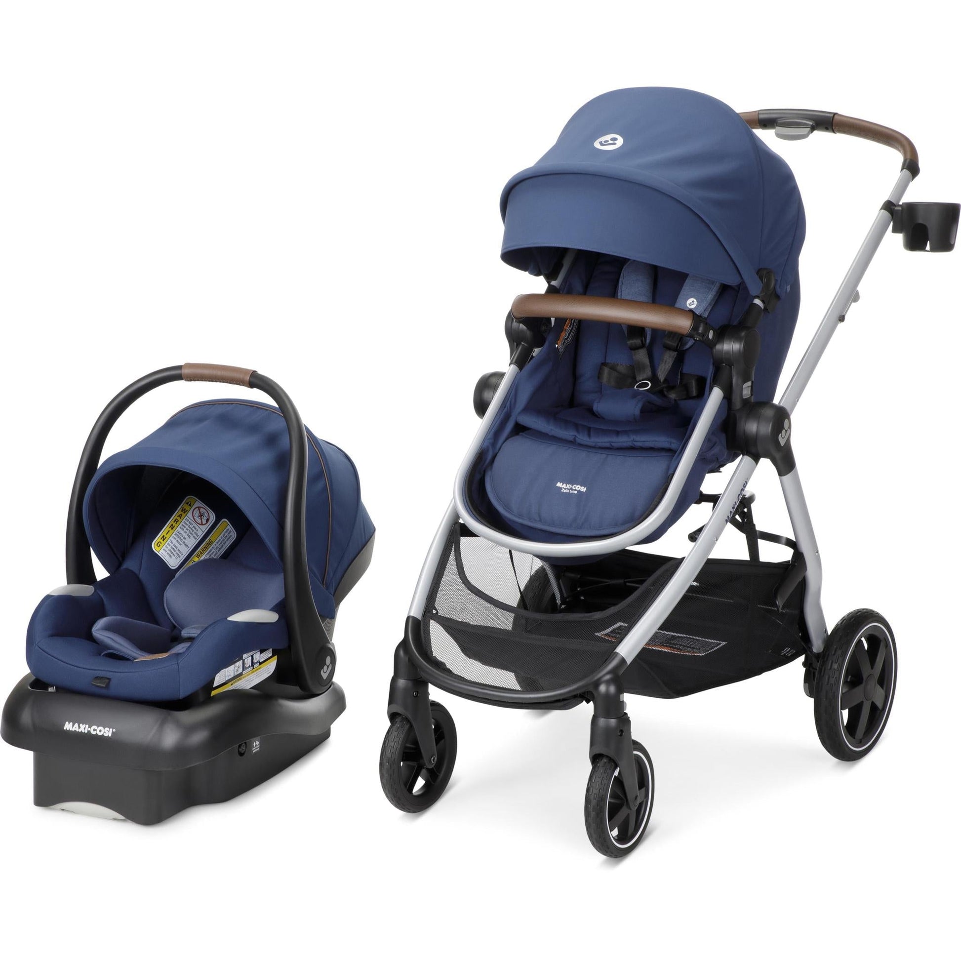 Maxi Cosi Zelia™² Luxe 5-in-1 Modular Travel System - New Hope Navy - Luna Baby Store Miami