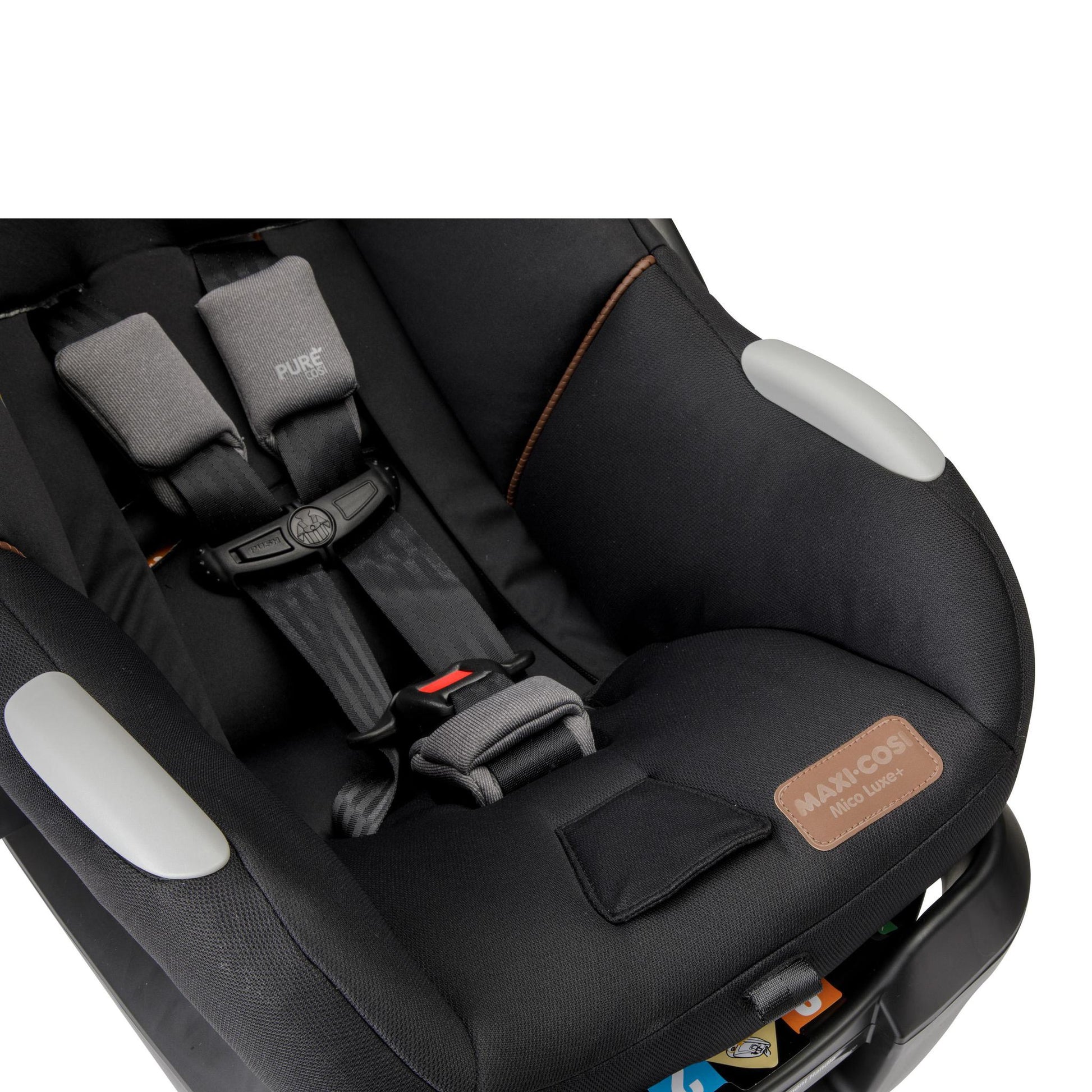 Maxi Cosi Mico Luxe+ Infant Car Seat - Essential Black - Luna Baby Store Miami