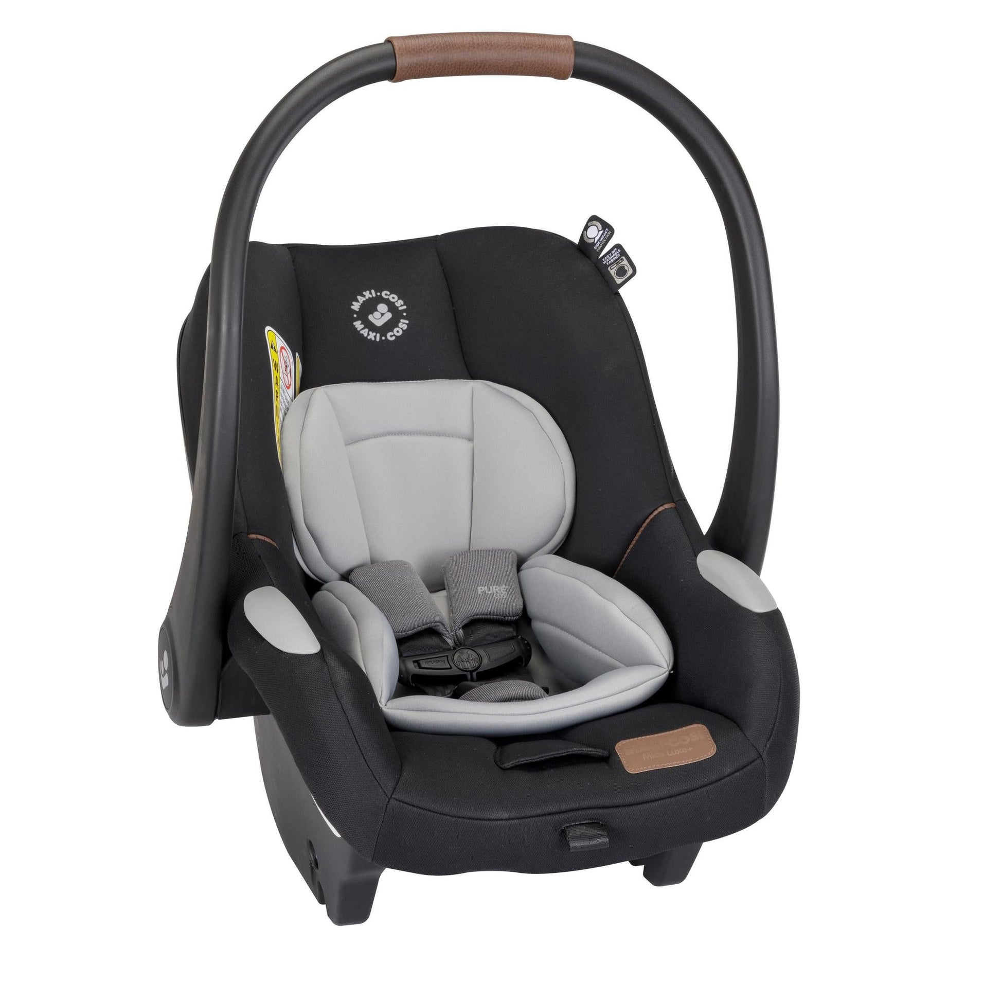 Maxi Cosi Mico Luxe+ Infant Car Seat - Essential Black - Luna Baby Store Miami